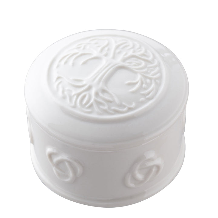 Belleek Classic Tree of Life Trinket Box