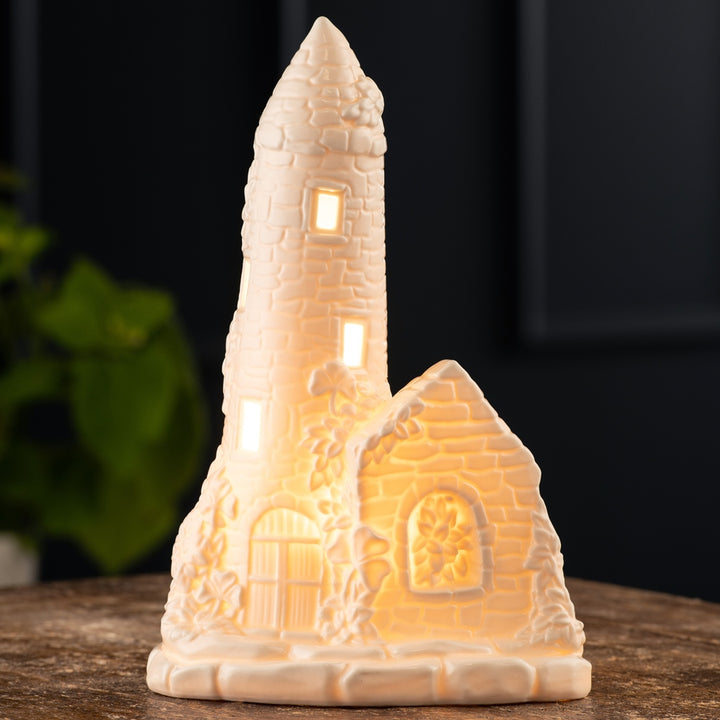 Belleek Classic Devenish Tower Luminaire - US Fittings