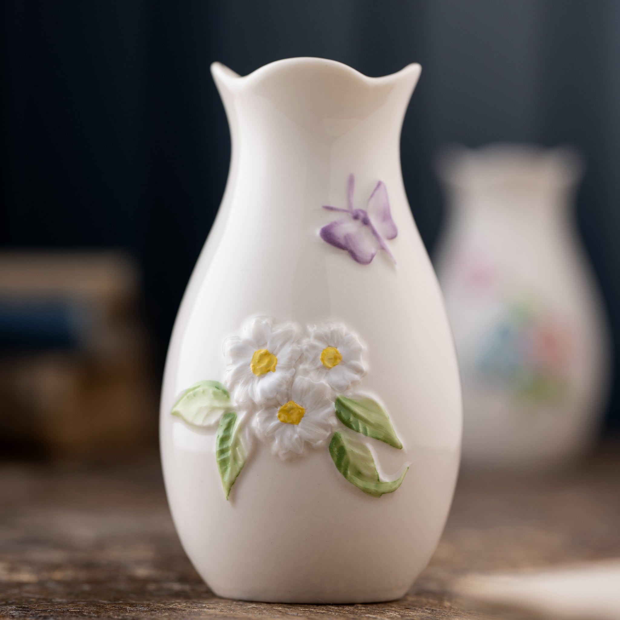 belleek ベリーク 花瓶①アイボリー Belleek Vase - Etsy