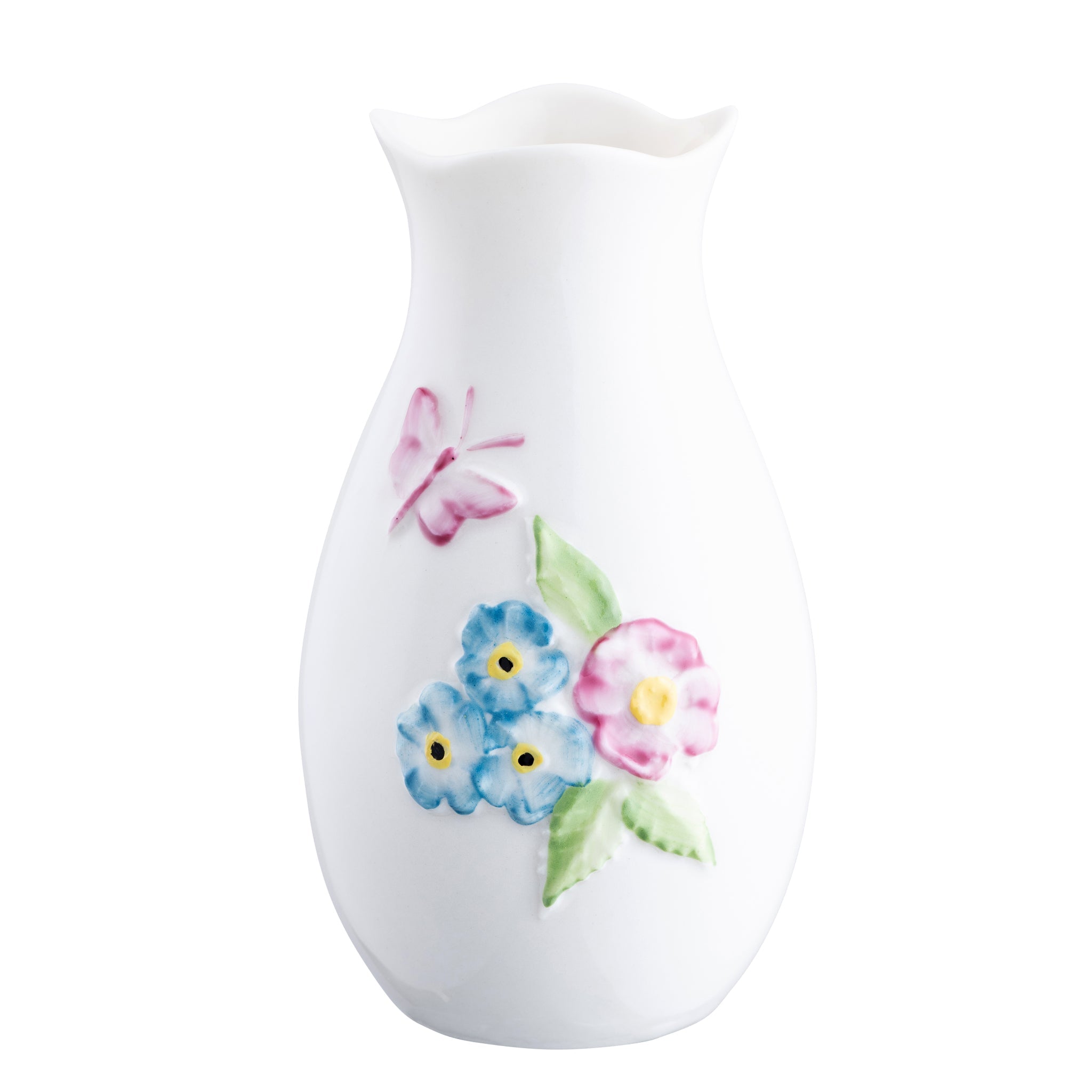 Belleek Classic Forget Me Not Mini Vase – Belleek Pottery
