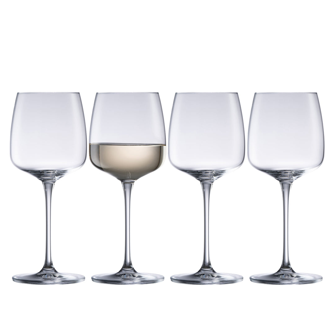Galway Crystal Tivoli White Wine Set of 4