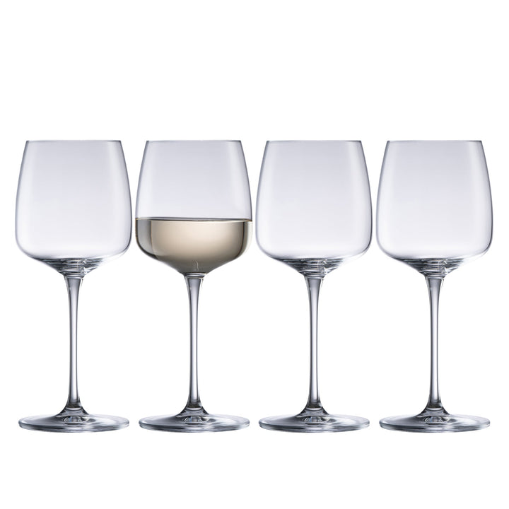 Galway Crystal Tivoli White Wine Set of 4