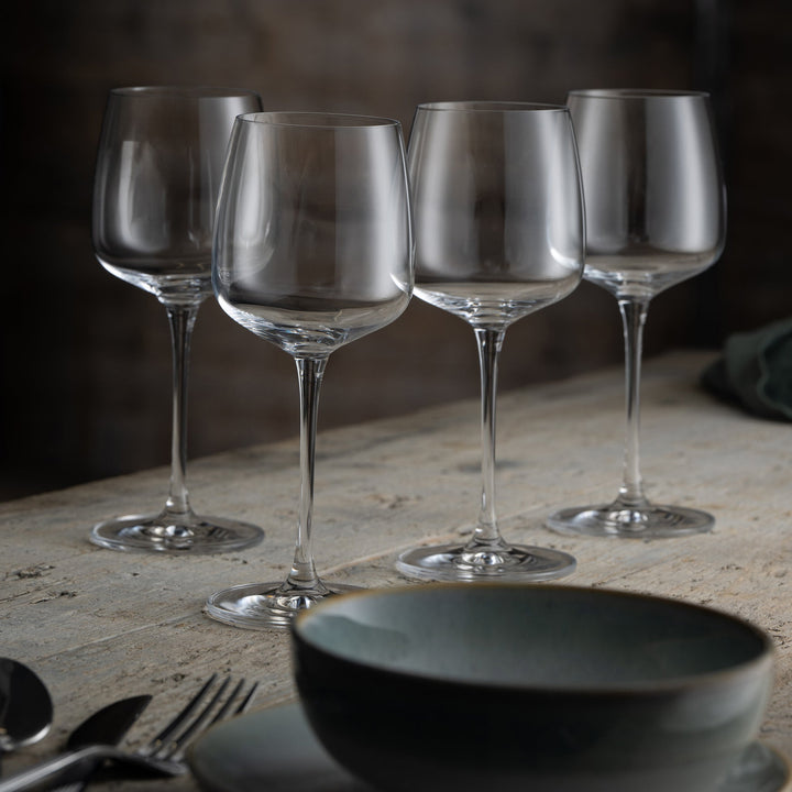 Galway Crystal Tivoli White Wine Set of 4