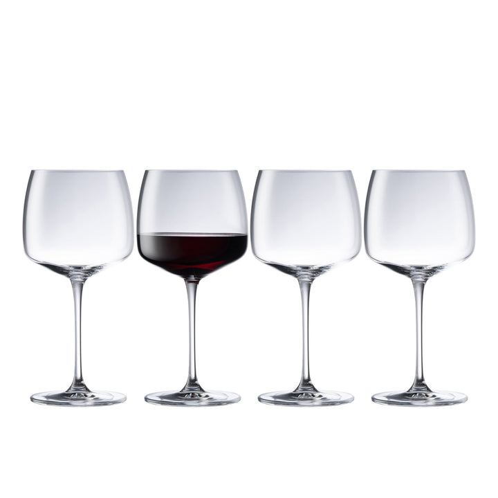 Galway Crystal Tivoli Red Wine Set of 4