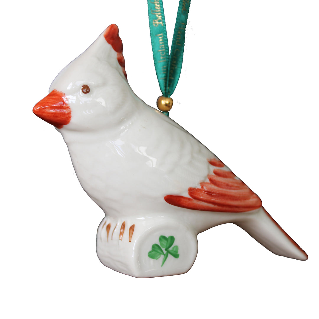 Belleek Classic Cardinal Ornament