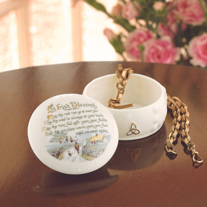 Belleek Classic Irish Blessing Gift Box