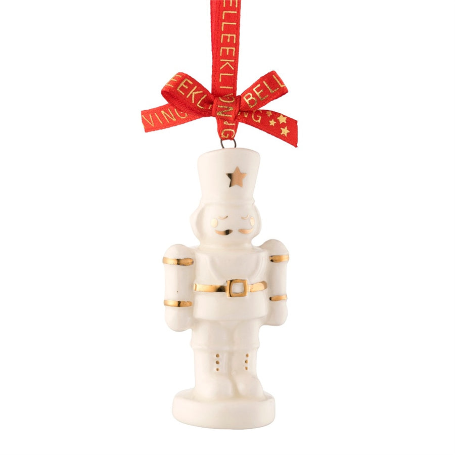 Belleek Living Mini Nutcracker Ornament *AVAILABLE IN USA ONLY*