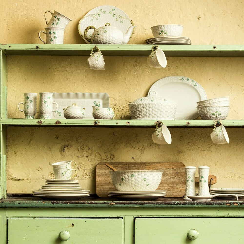 Belleek Classic Shamrock Mixing Bowl