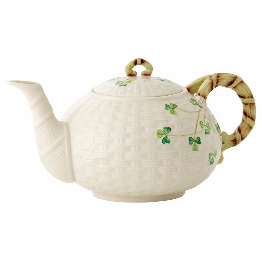 Belleek-Classic-Shamrock-Irish-Tea-Set