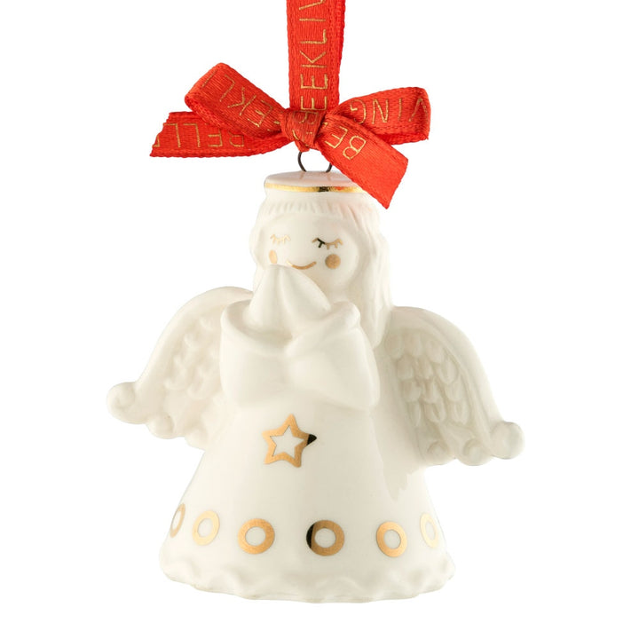 Belleek Living Praying Angel Hanging Ornament *AVAILABLE ONLY IN USA*