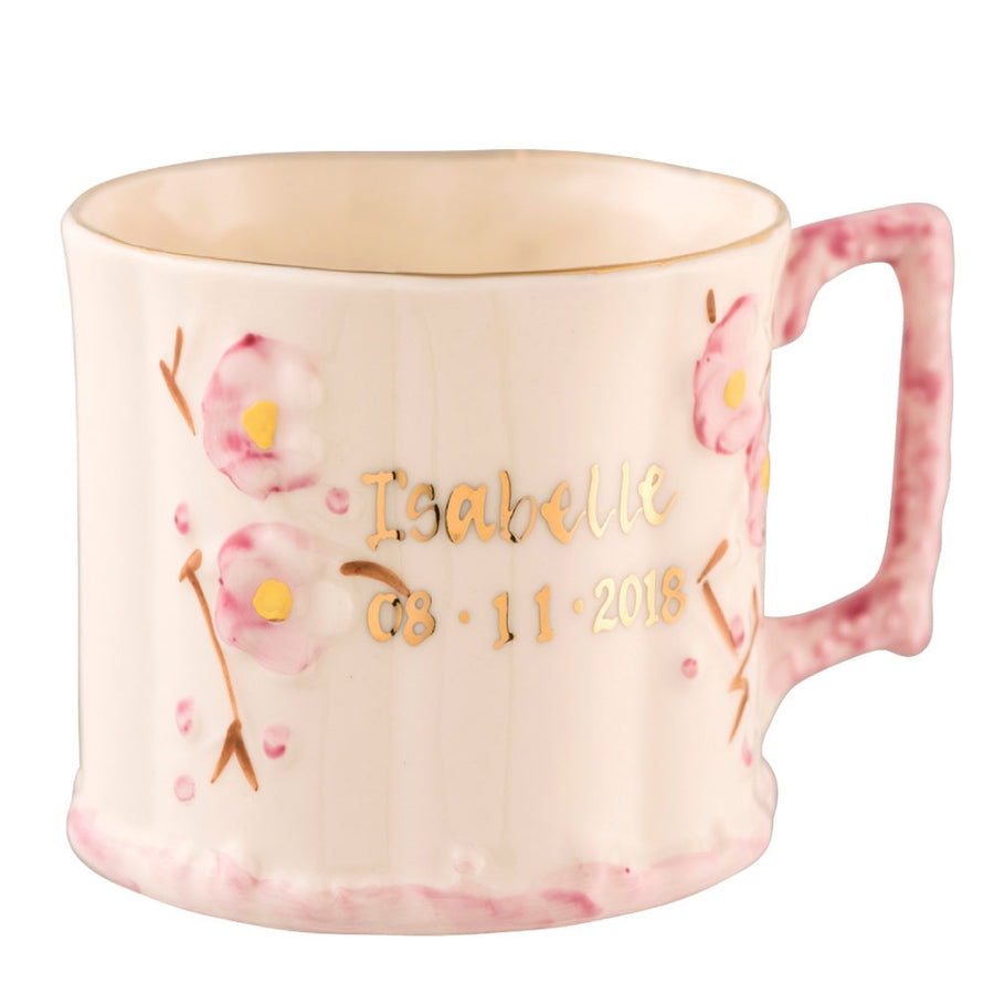 Belleek Classic Girl Name Mug *ONLY AVAILABLE IN USA*
