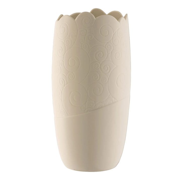 Belleek Living Swirl 10" Vase *AVAILABLE ONLY IN USA*