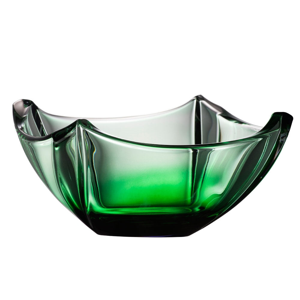 Galway Crystal Emerald Dune 10" Bowl