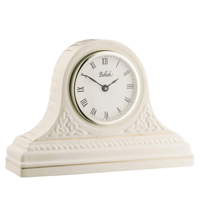 Belleek-Classic-Celtic-Mantel-Clock