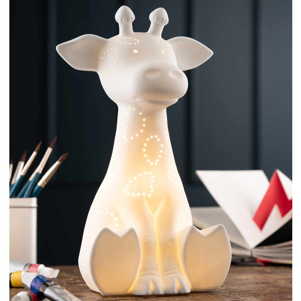 Belleek Living Giraffe Luminaire - US Fittings