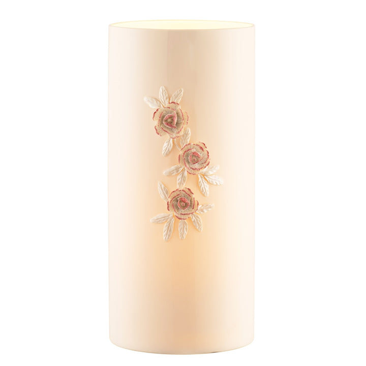 Belleek Classic Peony Luminaire - US Fittings