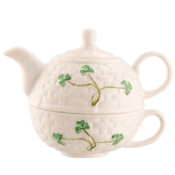 Belleek deals Shamrock Teapot.