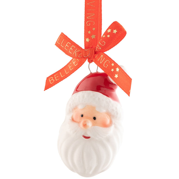 Belleek Living Santa Mini Treasure